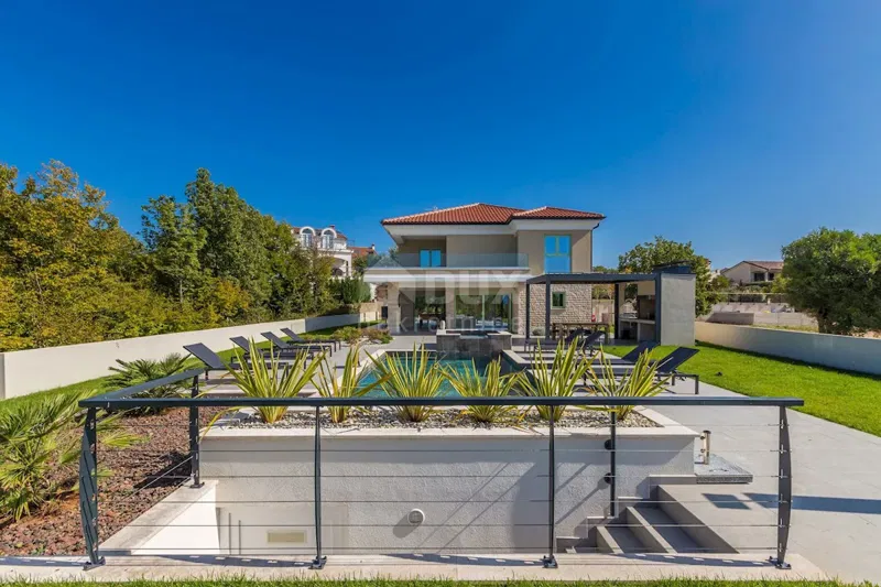 A KRK SZIGET, Krk városának tágabb területe - Luxus dizájner villa panorámás kilátással a tengerre – 2