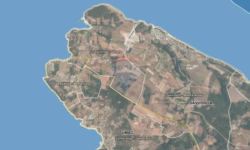 Terreno non edificabile Bašanija, Umag, 2.229m2 – 2