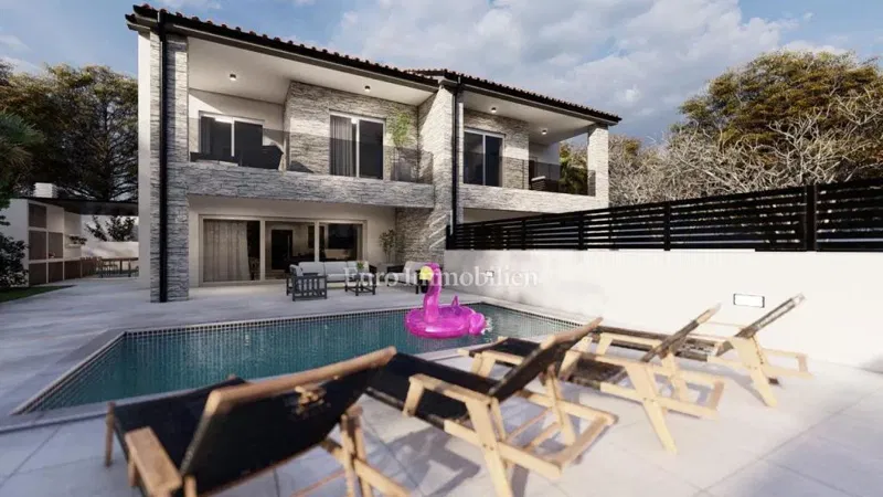 Malinska, house with sea view in a quiet location – 3