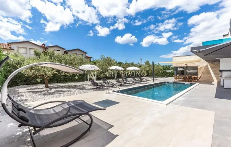 Poreč, surroundings - modern attractive villa with pool surrounded by nature – 3