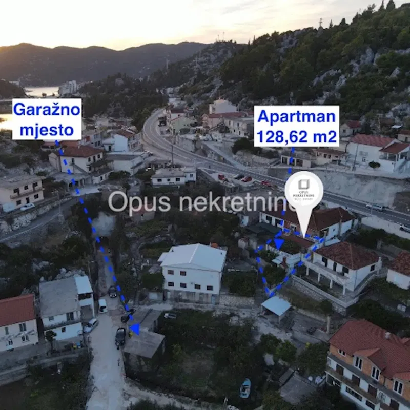 STABLINA, Ploce- apartman/stan 128,62 s garazom i vrtom