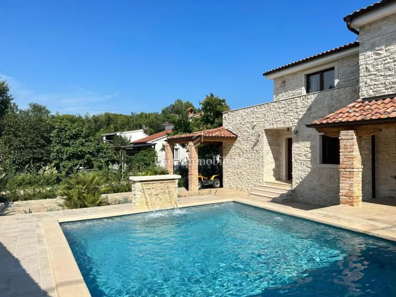 Island of Krk, stone house with a pool, near the sea – 3