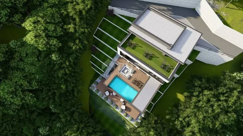 OPATIJA, IČIĆI - terreno per una villa con permesso di costruire 300m2 vicino alla spiaggia e Opatija – 2