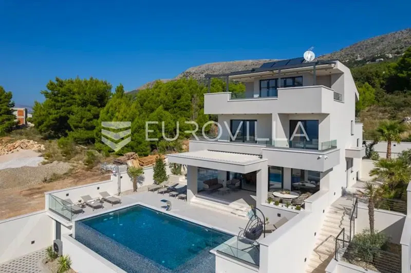 Split, Podstrana elegant luxury villa with panoramic sea view – 2