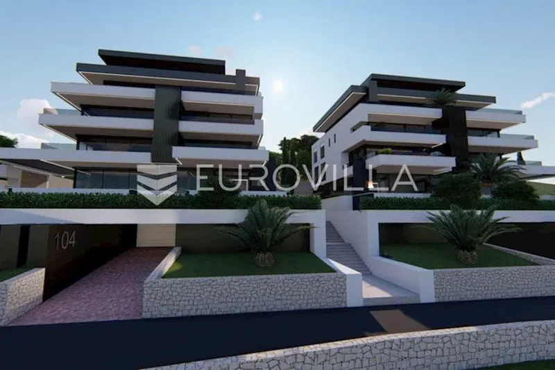 Opatija, luxurious four-room apartment with a view of the sea, 145.42 m² – 2