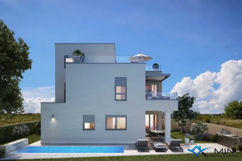 Attractive semi-detached house with swimming pool in Novigrad - under construction – 3