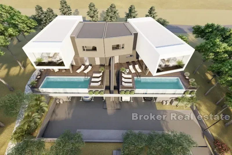 Villa bifamiliare di lusso con piscina – 2