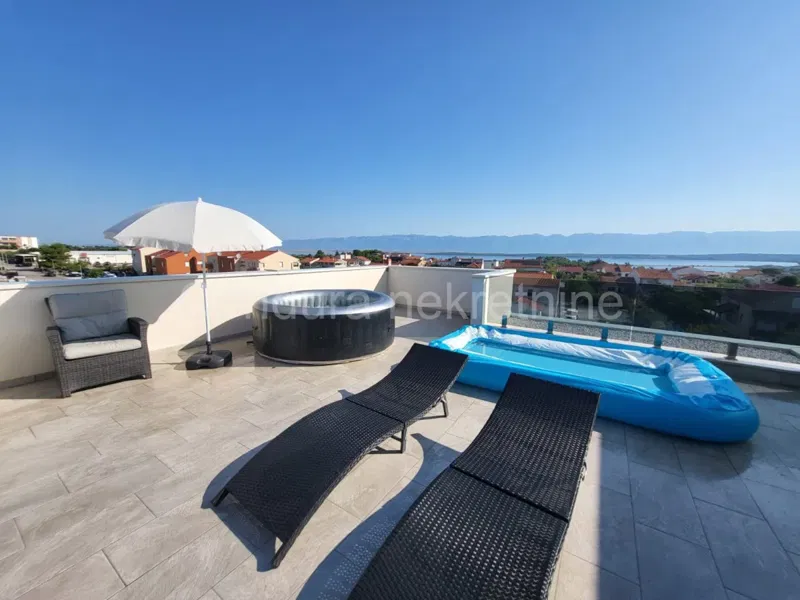 Nin - apartment with a roof terrace and sea view – 2