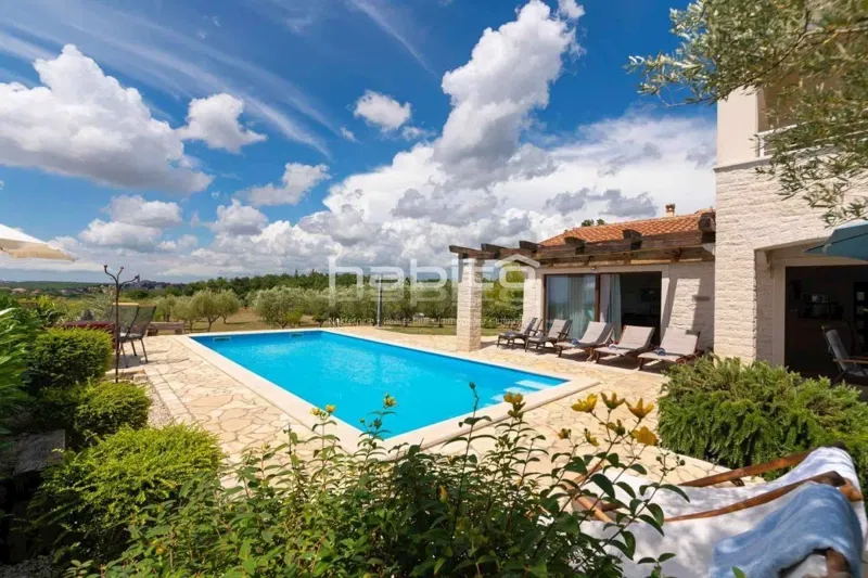Parenzo, Visignano - Casa con piscina e bellissima vista aperta sul mare e sugli uliveti – 3