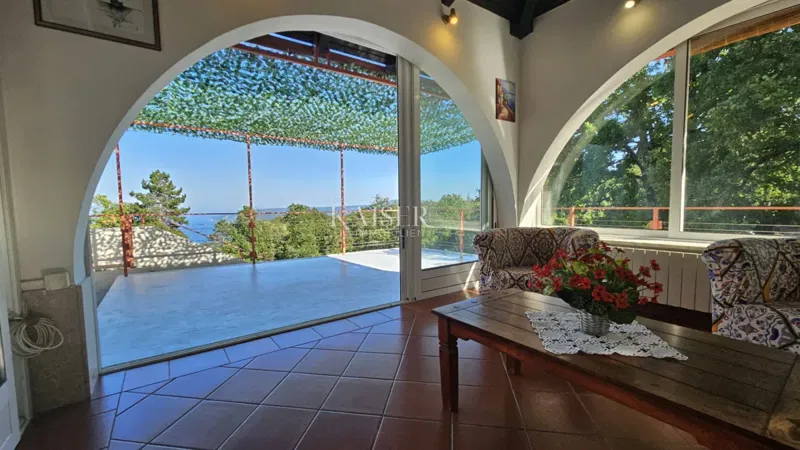 Mošćenička Draga, casa bifamiliare con vista sul mare – 2
