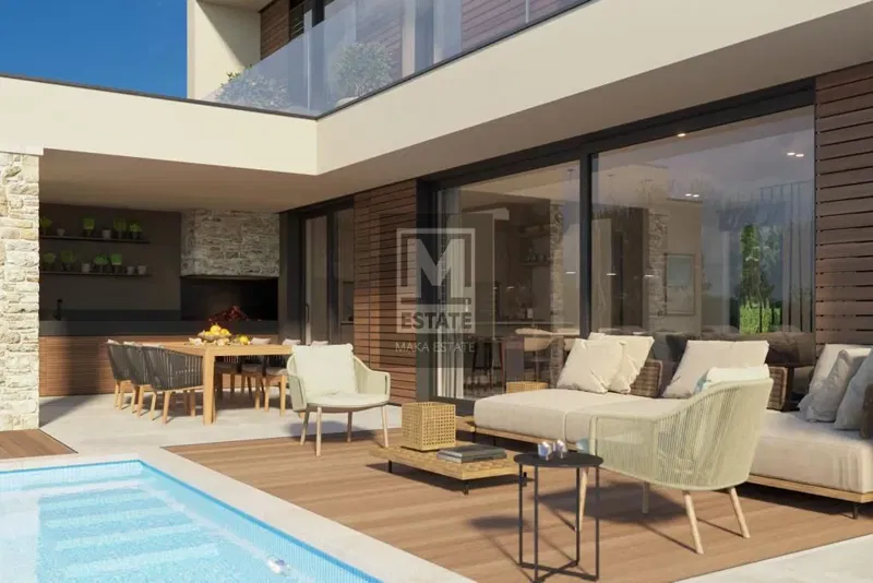 Parenzo, dintorni, lussuosa villa moderna con piscina! – 2