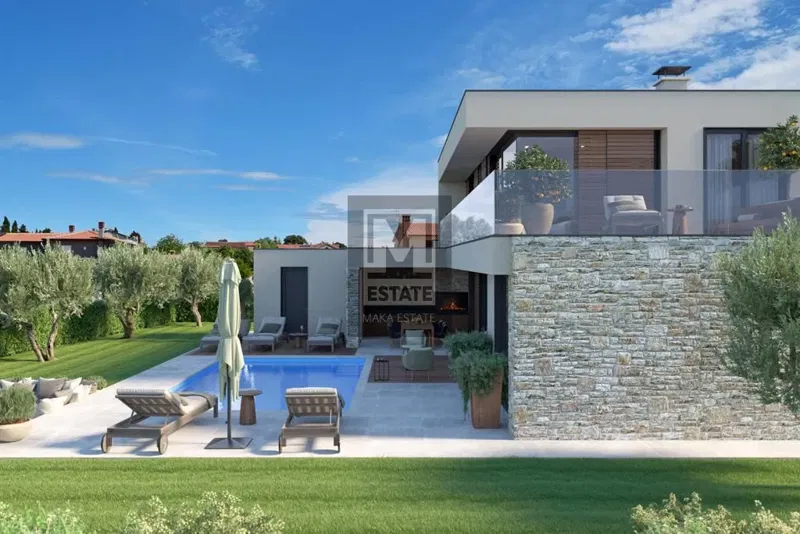 Poreč, surroundings, luxurious modern villa with pool! – 2