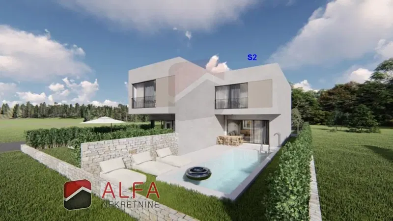 Croazia, Pirovac, in vendita nuova casa bifamiliare con piscina – 2