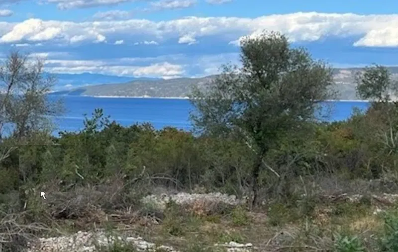Labin, građevinsko zemljište pogled more