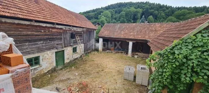 OTOČAC, BRINJE - Dom w fazie Roh-Bau z ogrodem o powierzchni 42 800 m2 – 3