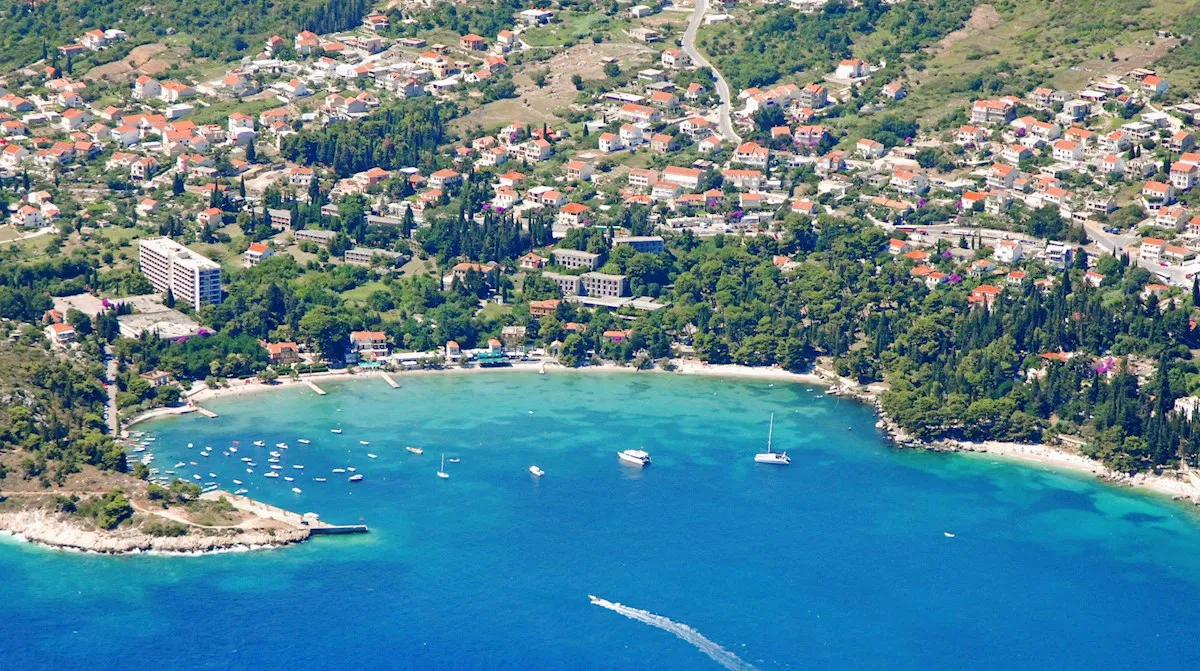 Dubrovnik rivijera, Srebreno - građevinsko zemljište 1.980 m2 s pogledom na more