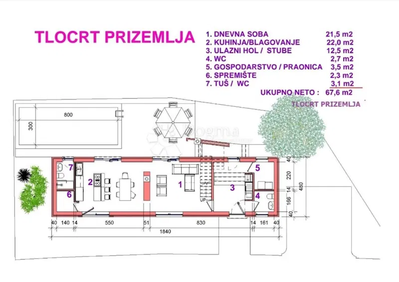 Casa Kavran, Marčana, 168,70m2 – 3