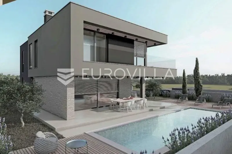 Istria, Ližnjan, modern villa with swimming pool, new building – 2