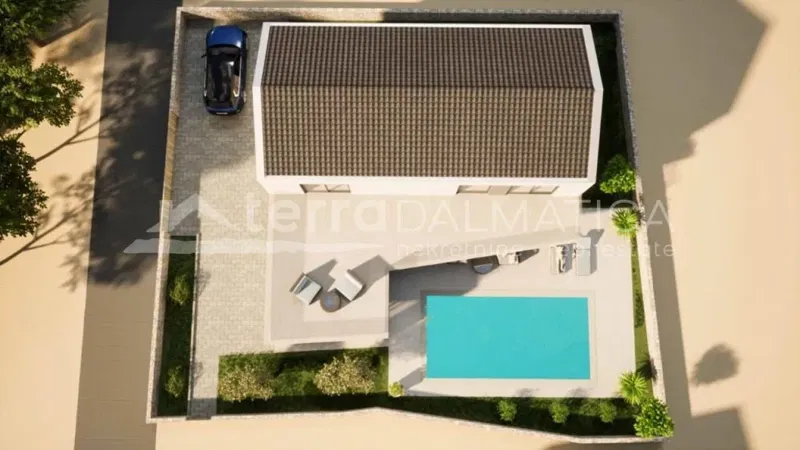 Surroundings of Sibenik, Bilice, house with swimming pool in a quiet location – 3