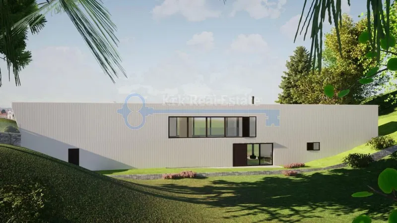 VRBNIK-ZAZIDLJIVO ZEMLJIŠČE S PROJEKTOM ZA LUKSUZNO VILO – 3