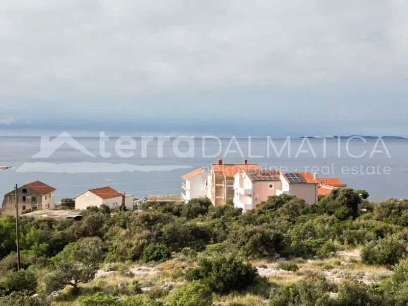 Primosten Dolac, building plot with a view of the open sea – 3
