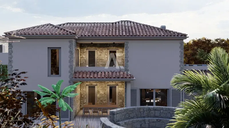 Dobrinj, surroundings, luxury villa under construction in a quiet location!! ID 504 – 2