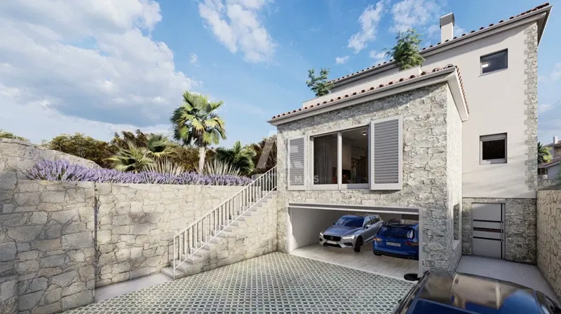 Dobrinj, surroundings, luxury villa under construction in a quiet location!! ID 504 – 3