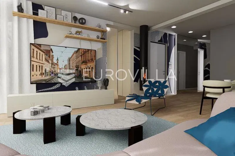 Zagreb, Šalata, Srebrnjak, luxurious four-room apartment NEW BUILDING, 200 m², garden and pool – 3