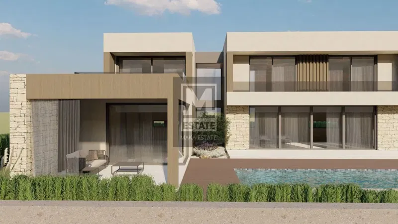 Poreč, surroundings, Building land with building permit – 2