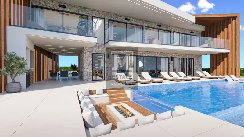 Poreč, surroundings, Luxury villa with open sea view – 3