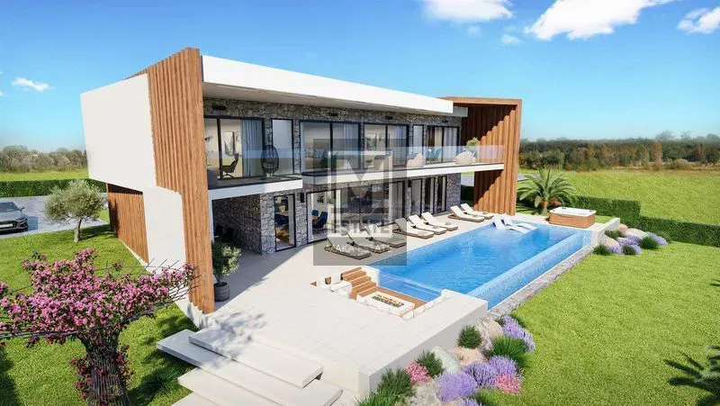 Poreč, surroundings, Luxury villa with open sea view – 2