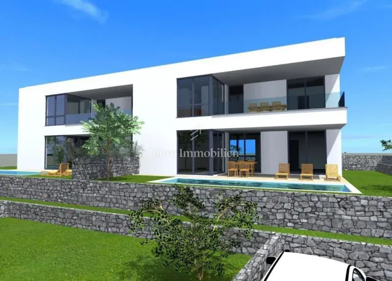 Casa con piscina - nuova costruzione, Malinska – 3