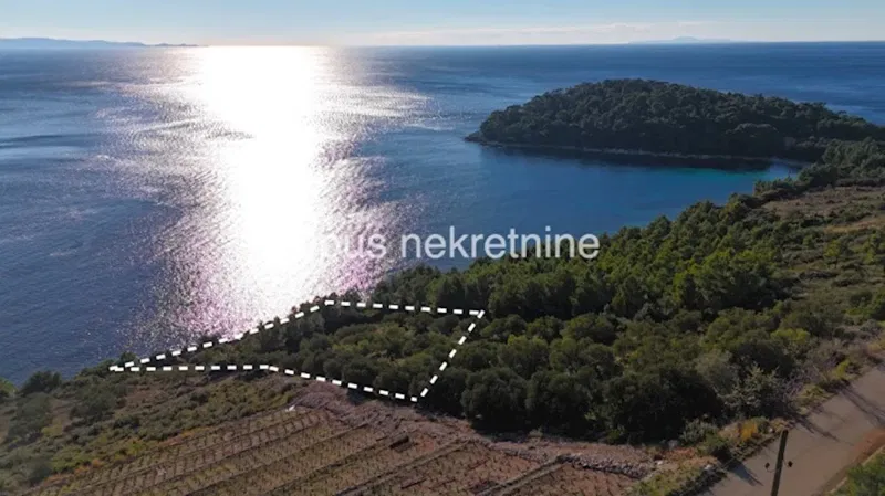 TRSTENIK, PELJESAC - land 3500 m2 by the sea (Video) – 2