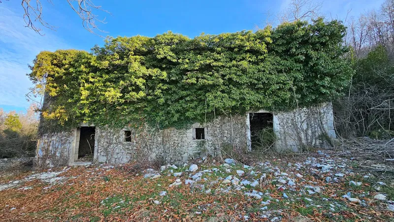 Luxury Real estate Istria, on sale a large estate with stone houses, Hum – 3