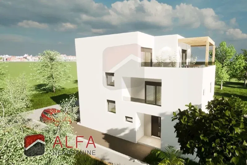 Croazia, Vodice, Srima, nuova casa bifamiliare in vendita, vicino al mare, vista mare – 3