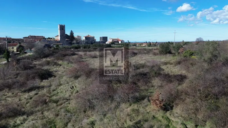 Poreč, surroundings, Large building plot with sea view – 3