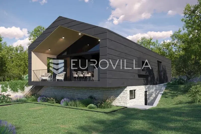 Istria, Kuhari, modern home on 2,766m2 of land - "Turnkey" system – 3