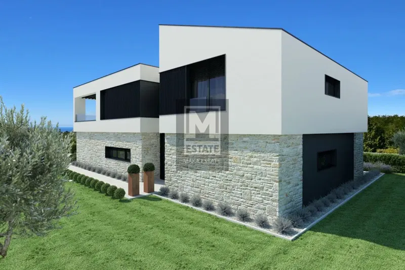 Poreč, surroundings, luxurious modern villa with panoramic sea view! – 3