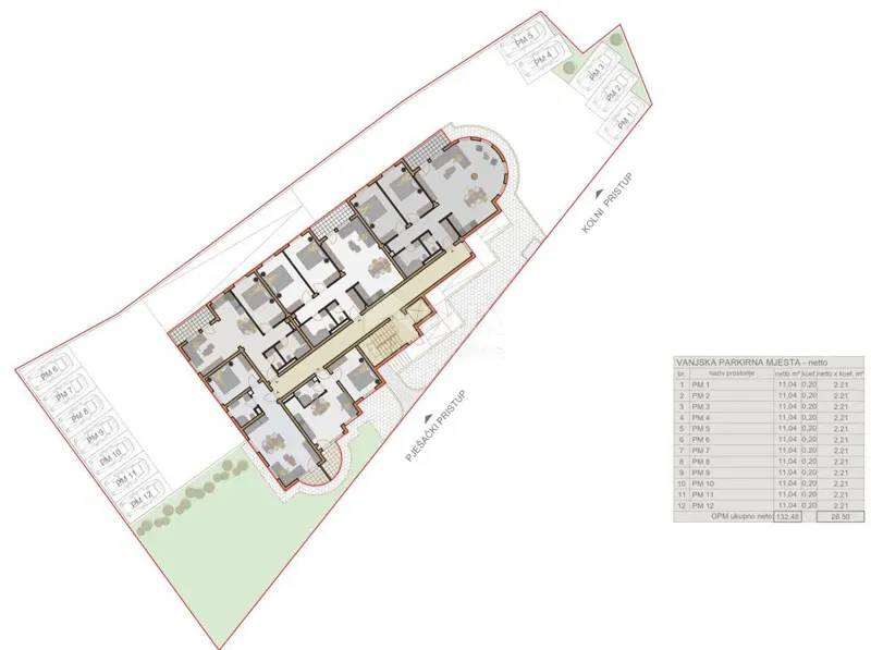ISTRIA, PULA - 2BR+DB apartment on the 3rd floor of a new building – 3