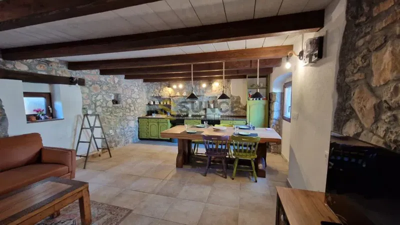 THE ISLAND OF KRK, a beautifully decorated stone house with a roof terrace and a view of the sea! – 3