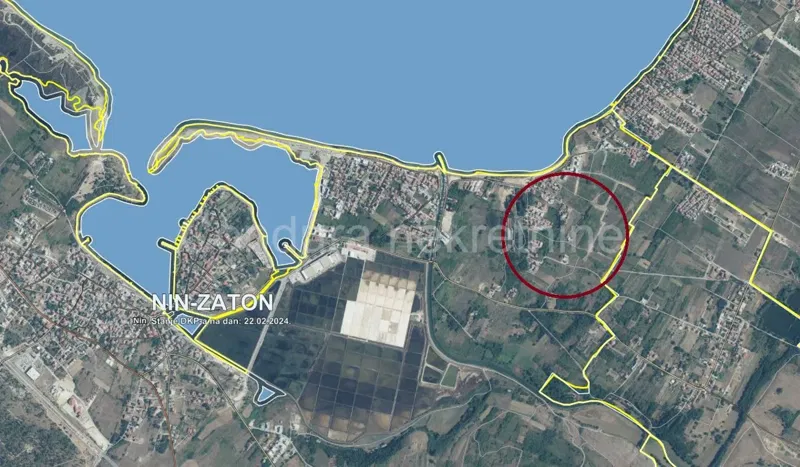 Nin - building plot 1500 m2, 500 m from the sea – 3