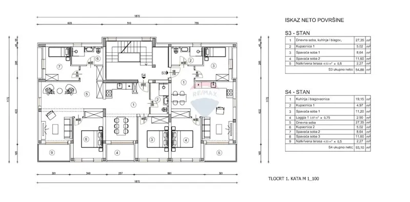 Condo/Apartment Šikići, Pula, 93m2 – 2