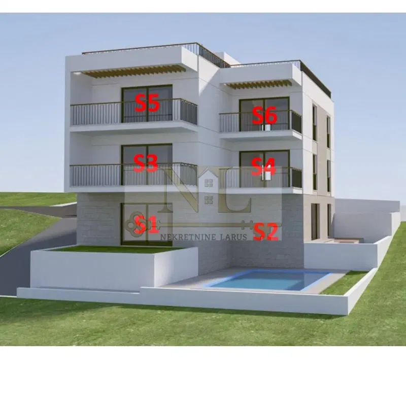 Appartamento attico S5 con terrazza sul tetto, a 250 m dal mare e dalla spiaggia – 2
