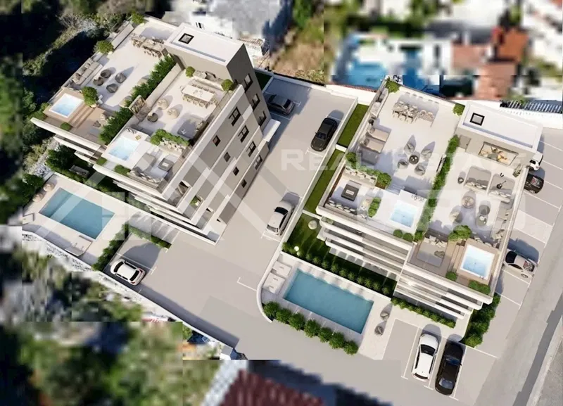 Ingatlanok Čiovo - Luxus penthouse lakás tetőterasszal és panorámás kilátással, eladó – 2