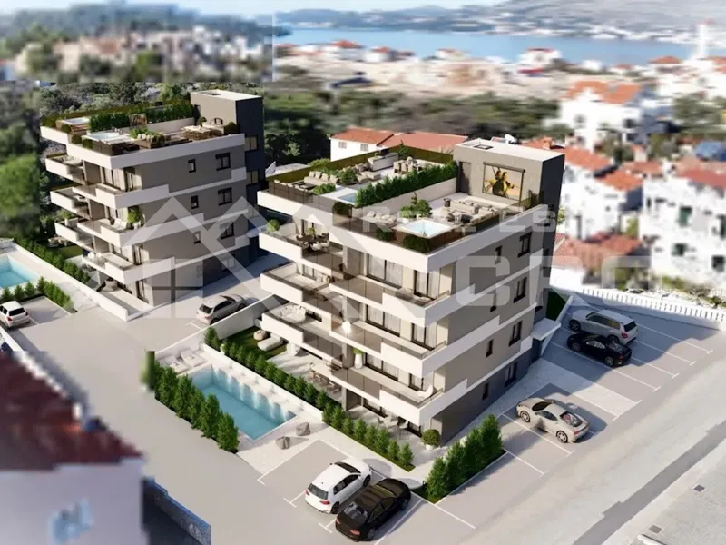 Ingatlanok Čiovo - Luxus penthouse lakás tetőterasszal és panorámás kilátással, eladó – 3