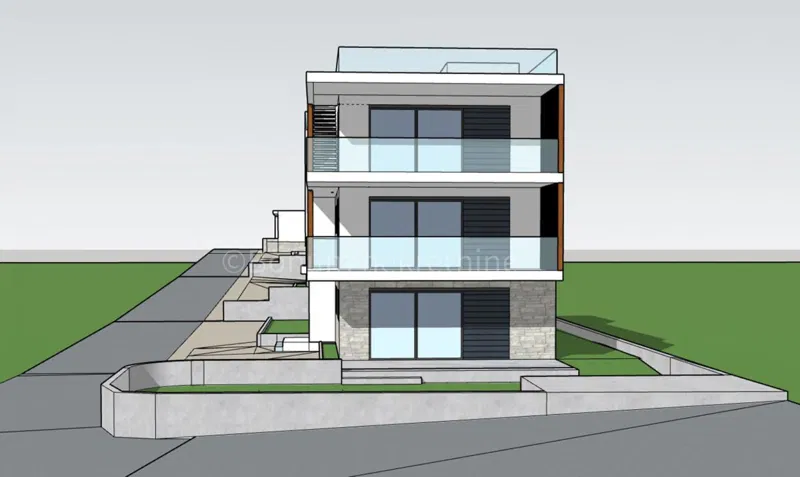 Čudovit apartma z vrtom v centru, Vodice – 2