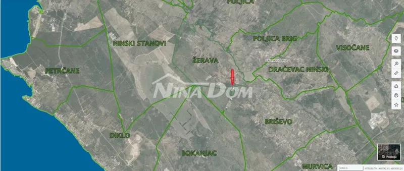 Building land along the main road Žerava, 8 km from Zadar – 2