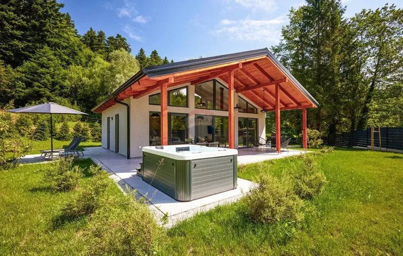 Trakoscan | Moderna vila 125 m2, jacuzzi in savna