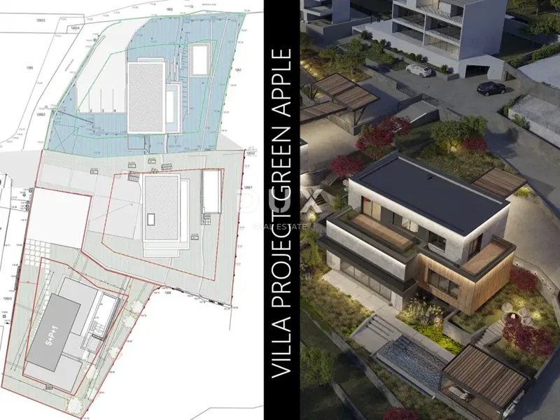 OPATIJA, KÖZPONT - exkluzív villa Opatija központja felett, panorámás kilátással a tengerre és egy nagy kerttel – 3