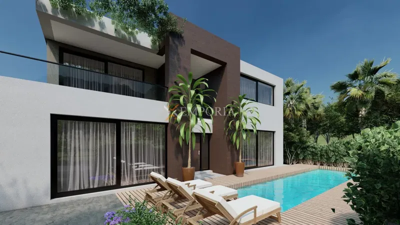 Modern house with pool, 130 m from the sea, Privlaka – 3